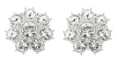 Queen Elizabeth II Floret Clip-On Earrings - TimeLine Gifts